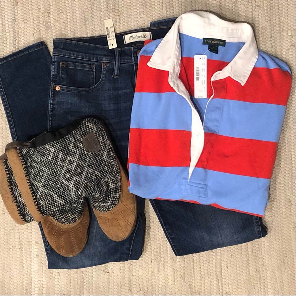 NWT Madewell Jeans - 10" High-Rise Skinny Jeans in Danny Wash (28)